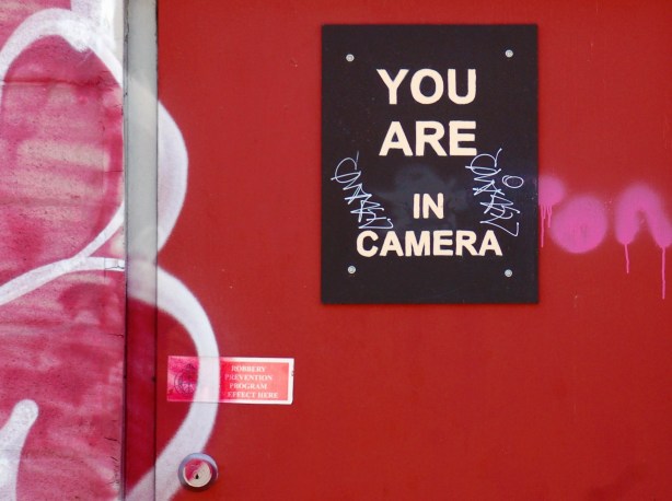 You are in camera, but with the wrong preposition