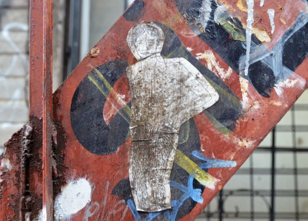 little people graffiti, sticker