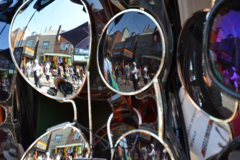 sunglasses and their reflections of Kensington 