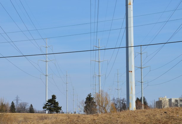 hydro poles, utility poles, electricity, and wires