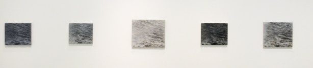 five similar drawings of water