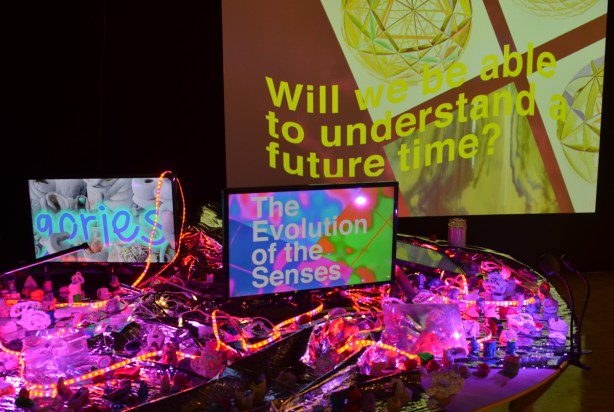 will we understand future time, video art with some other bits and pieces, Harbourfront Artport gallery 
