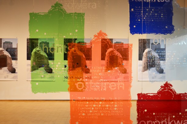 Near Here was art installation or Harbourfront Artport gallery