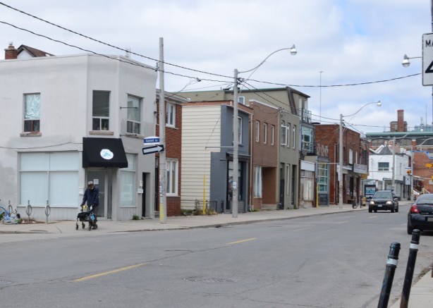 Christie street, looking north at Garnet Ave., 