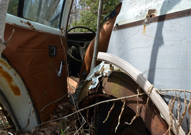 junked, old cars, McLeans Auto Wreckers,