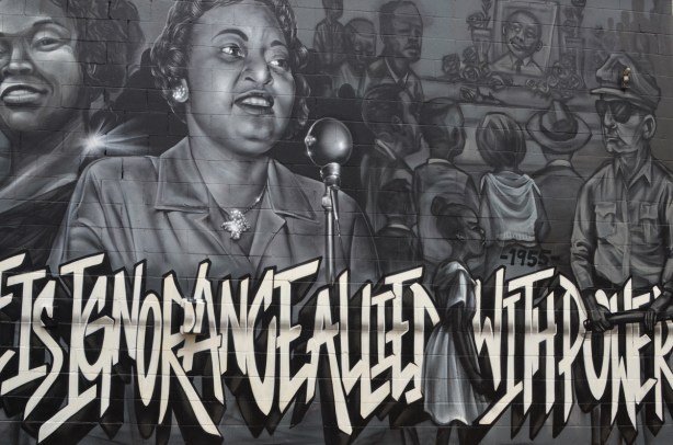 history part of elicser enemy of justice mural