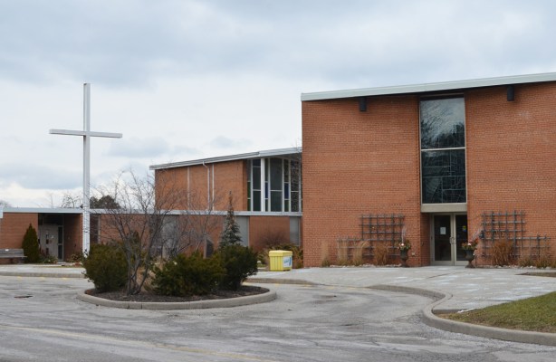 front of Don Mills United Church