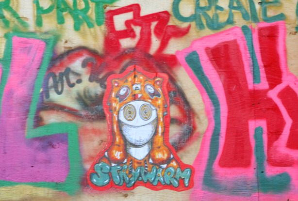 urban ninja squadron t bonez character with words stay warm 