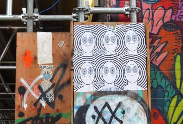 urban ninja squardon paste ups 