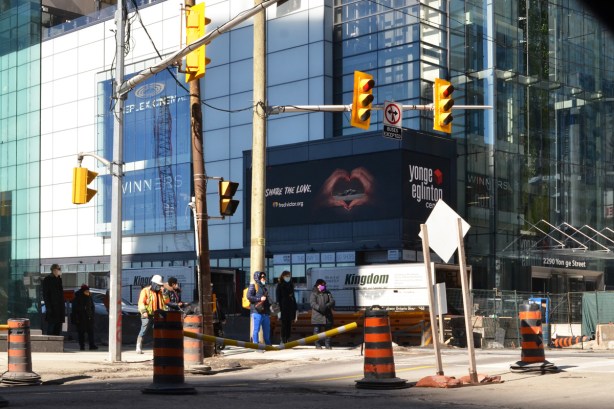 intersection of Yonge and Eglinton 