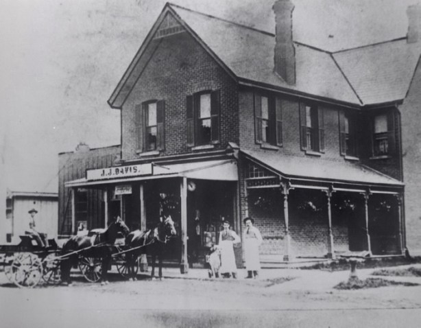 J.J. Davis Store, about 1900