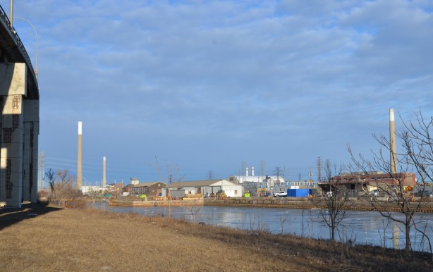 Keating Channel, looking east