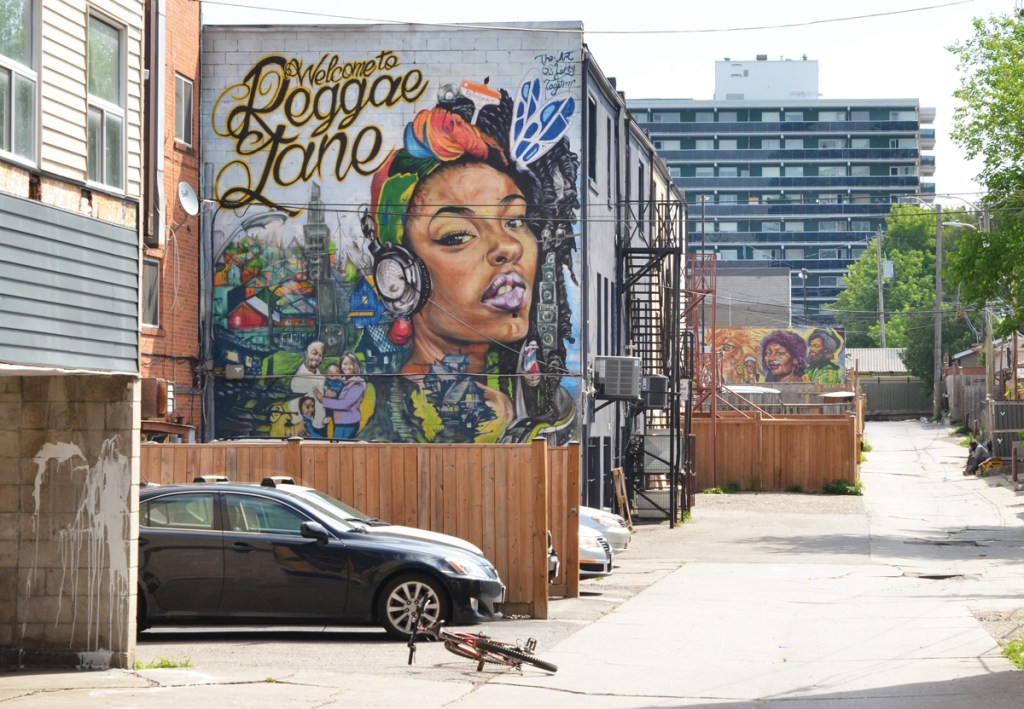 murals on reggae lane