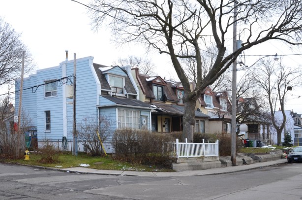 row houses in Carleton Village