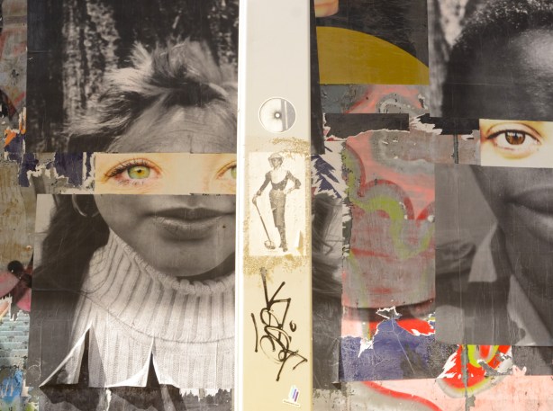 paste ups street art