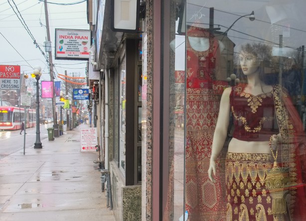 mannequin in a window