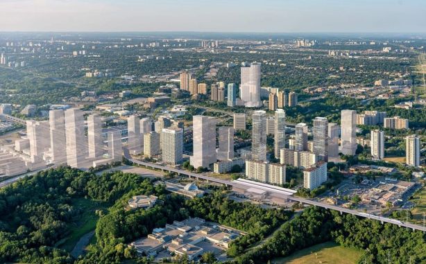 image taken from urban toronto site showing development at Don Mills an Eglinton