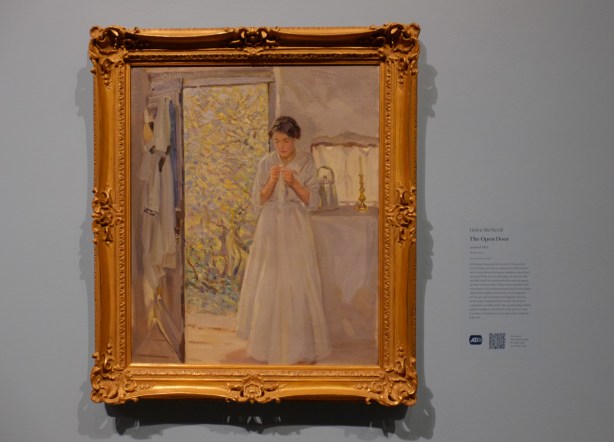 Painting with title The Open Door