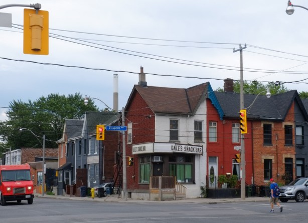 Gales in old house on corner