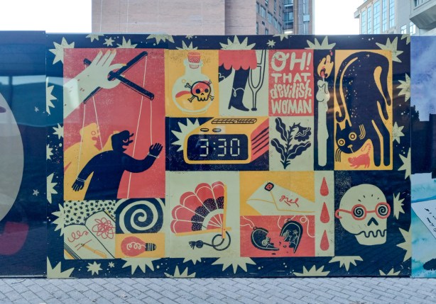 mural by Heidi Berton, Sherlock Holmes related images