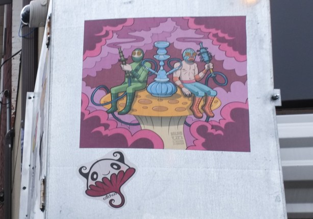 urban ninja squadron t bonez coloured picture, with a little catchoo