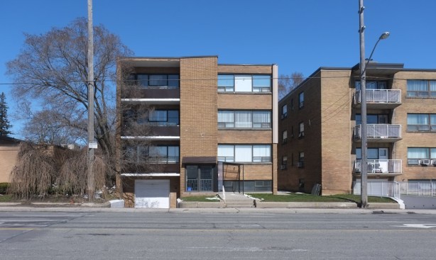 housing on north side of eglinton Ave