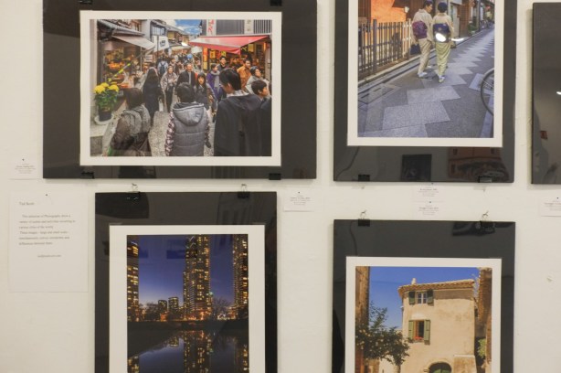 4 photos on a gallery wall by ted scott