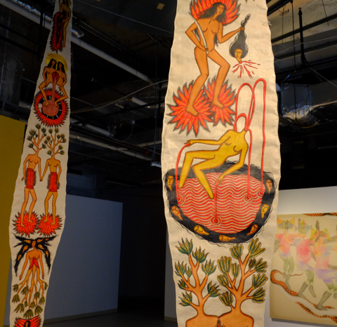 artwork by citra sasmita at collision gallery