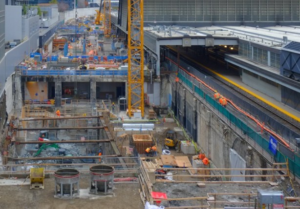 union station infrastructure construction