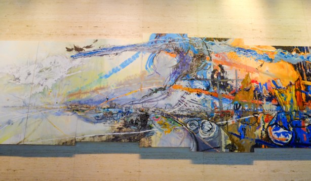 abstract painting by susanna heller