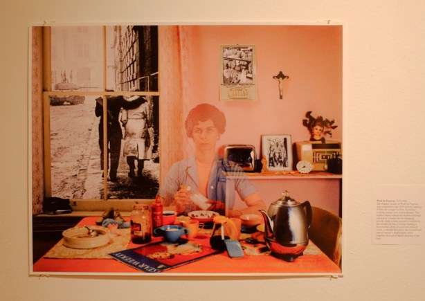 a work in progress, a collage by carole conde and karl beveridge about changes in womens work over the past 12 decades