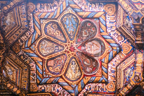 close up of part of a ceiling, 