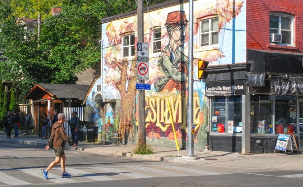 Leslieville mural