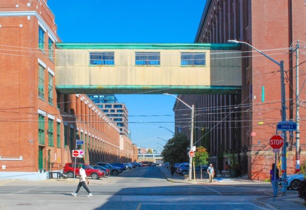 part of old carpet factory, exterior