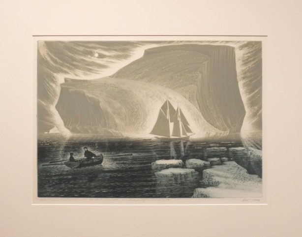image, the flora nickerson in the labrador sea, by David Blackwood, at the Art Gallery of Ontario