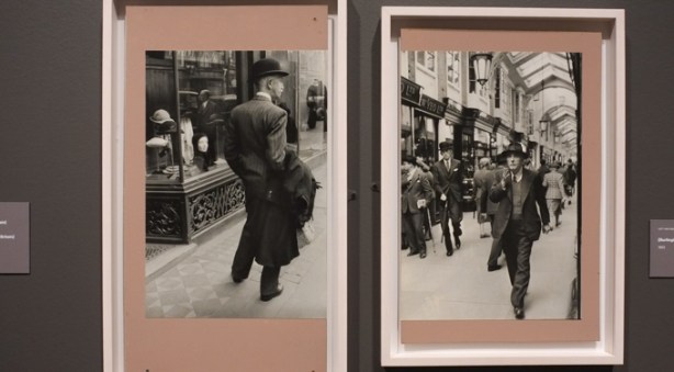 two post war, London England, black and white photos by Inge Morath