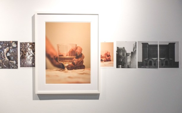 photography, at a gallery, exhibit titled Aphasia, by James Andrew Rosen