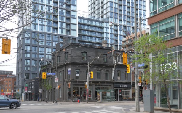 southwest corner of king and sherbourne streets