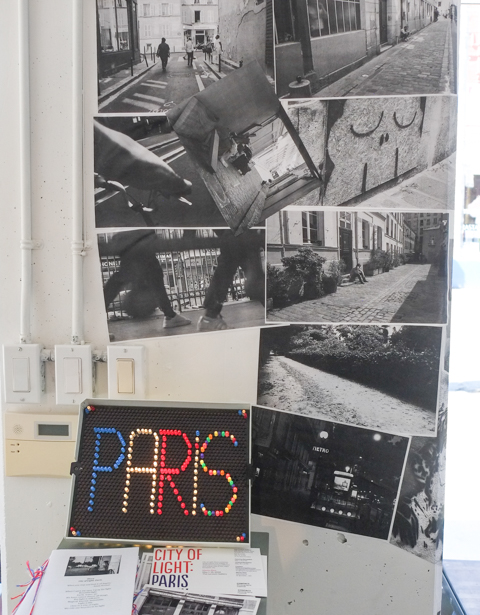 in a gallery, photos taken by Martin Reis in Paris France