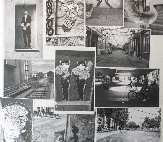 in a gallery, photos taken by Martin Reis in Paris France
