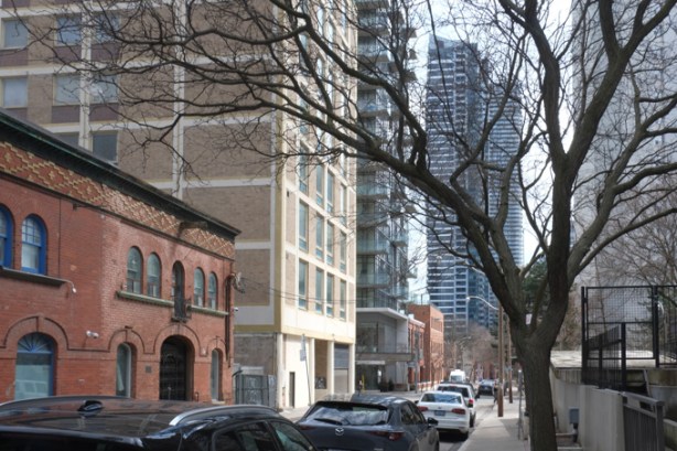 St Nicholas Street, looking south
