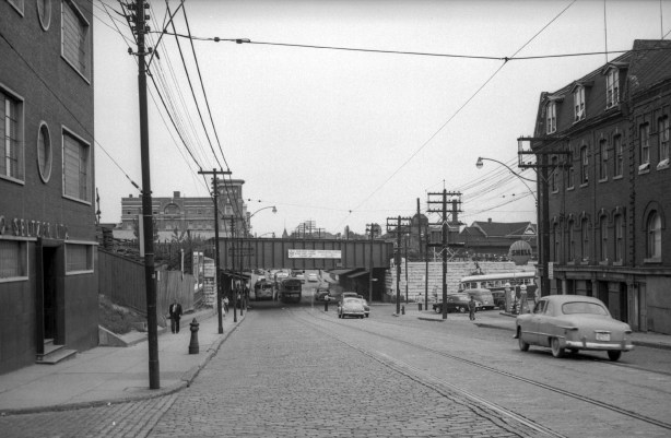 black and white photo from Toronto Public library digital archives