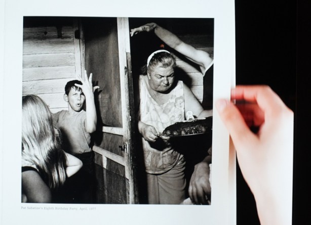 black and white photo by Larry Fink from his Social Graces series from the 1970s