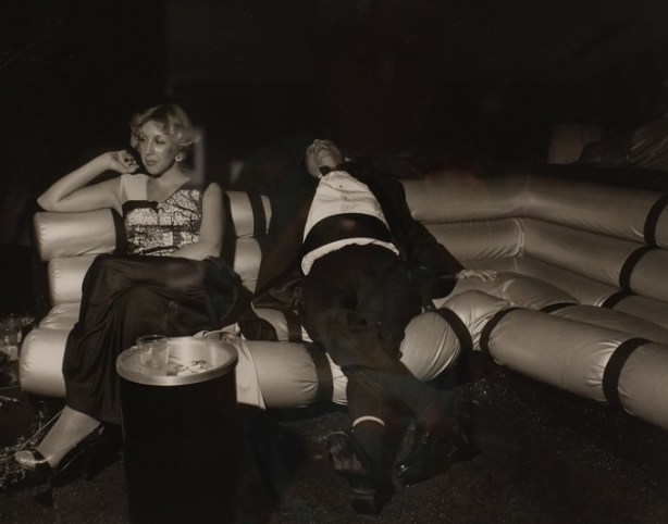 black and white photo by Larry Fink from his Social Graces series from the 1970s
