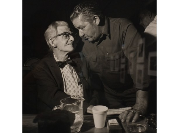 black and white photo by Larry Fink from his Social Graces series from the 1970s