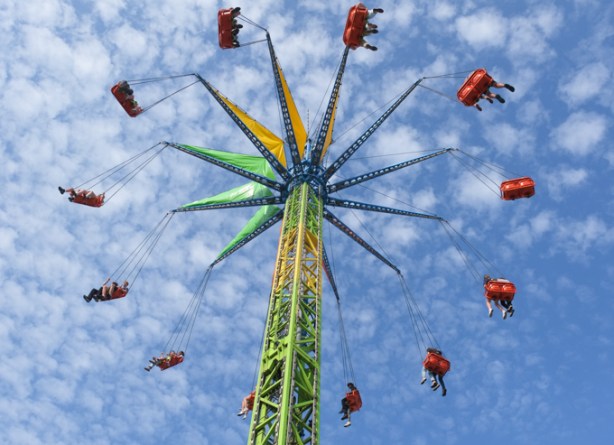 swingers, swing ride at the CNE