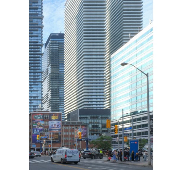 Bloor and Church, south on Church towards Bloor