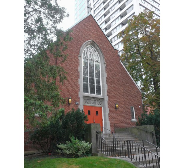 Trinity Lutheran church on Sherbourne