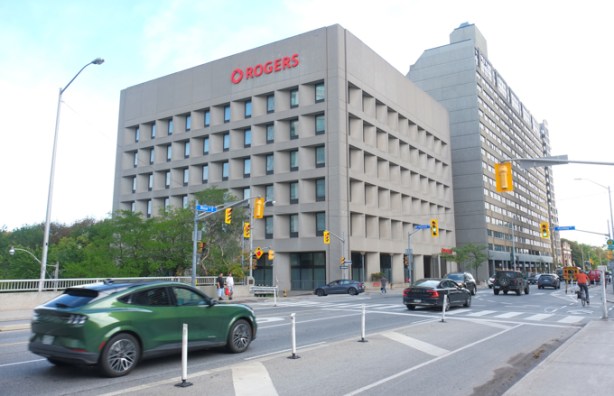 Rogers building at Bloor and Mount Pleasant